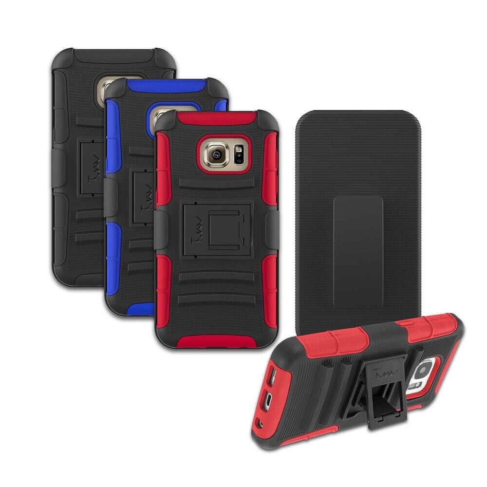 Samsung Note 7 Case Rugged Protection Belt Clip and Kickstand COMBO